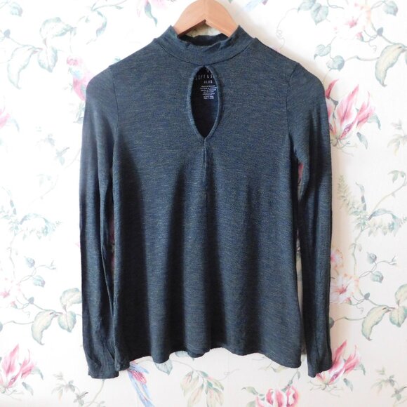 🦅 American Eagle Soft & Sexy Striped Green Top XS - Picture 1 of 14